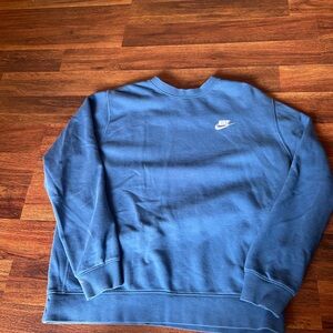 Nike Blue crewneck sweatshirt
